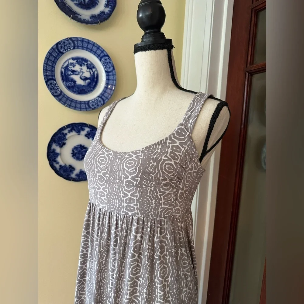 Fresh Produce | Sleeveless Maxi Dress, Geo Print - Picture 3 of 9